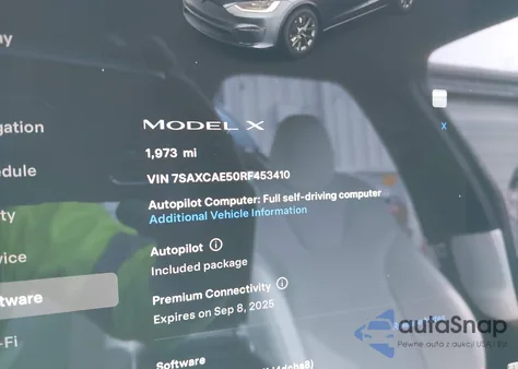 2024 Tesla Model X Long Range from USA, damaged, VIN 7SAXCAE50RF453410